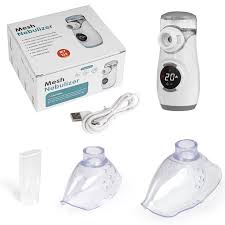 Mesh Nebulizer HH-W302 PLUS with nozzles for children and adults (3 nozzles,